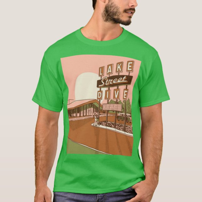 Lake Street Dive retro T Shirt (Framsida)