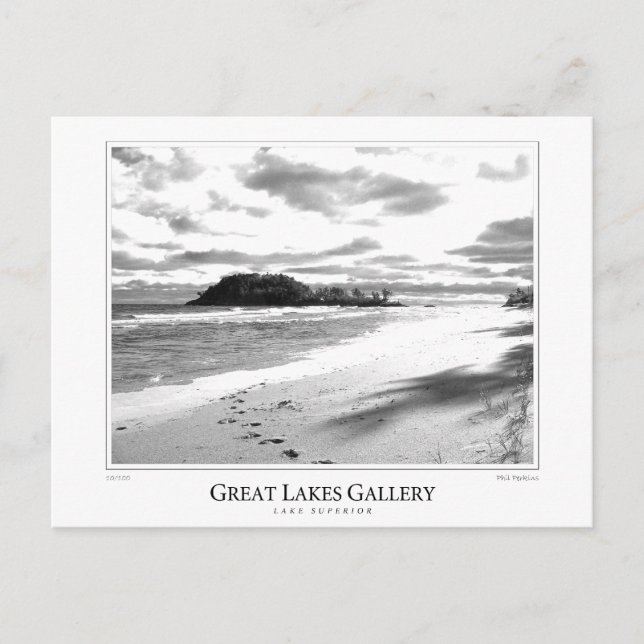 Lake Superior #2 Vykort (Framsida)