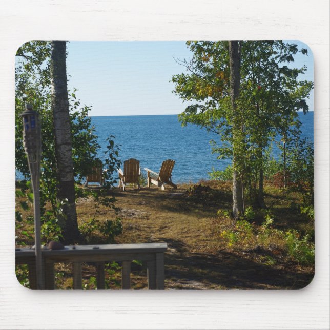 Lake Superior beskådar Mousepad Musmatta (Framsidan)