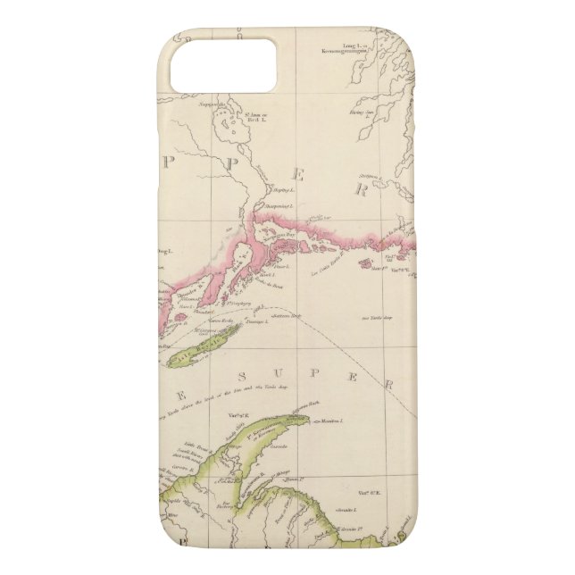 Lake Superior Case-Mate iPhone Skal (Baksida)