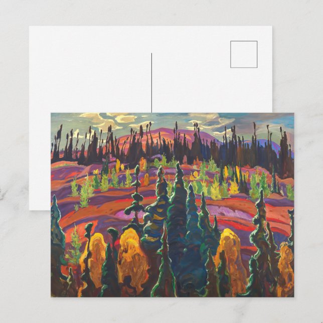 Lake Superior Country | A. Y. Jackson |  Vykort (Fram/baksida)