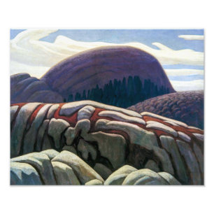 Lake Superior Hill Lawren Harris Fototryck