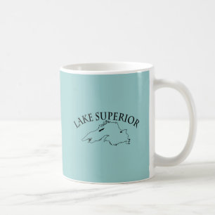 Lake Superior karta Kaffemugg