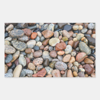 Lake Superior-klippor Rektangulärt Klistermärke