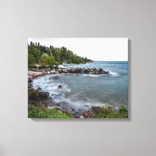 Lake Superior kustenkanvastryck Canvastryck