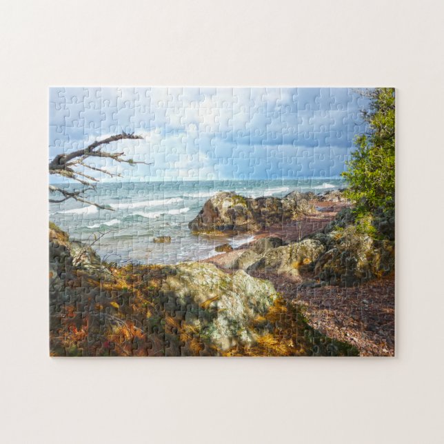 Lake Superior Michigan. Pussel (Horisontell)