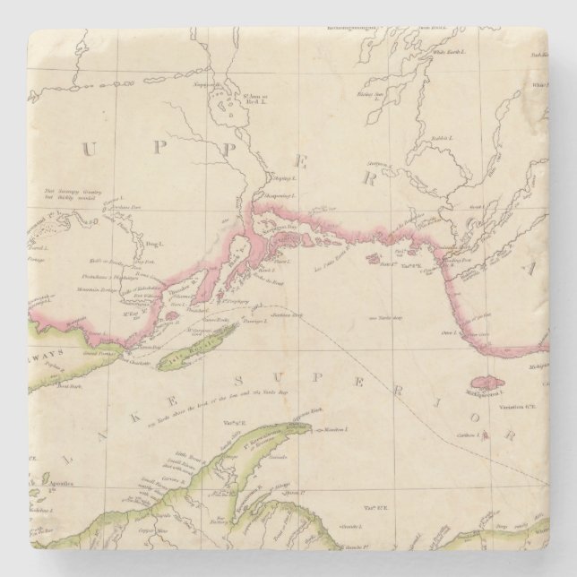 Lake Superior Stenunderlägg (Framsidan)