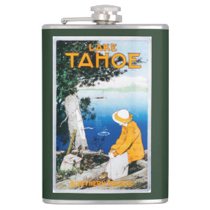 Lake Tahoe befordrings- PosterLake Tahoe, CA Fickplunta