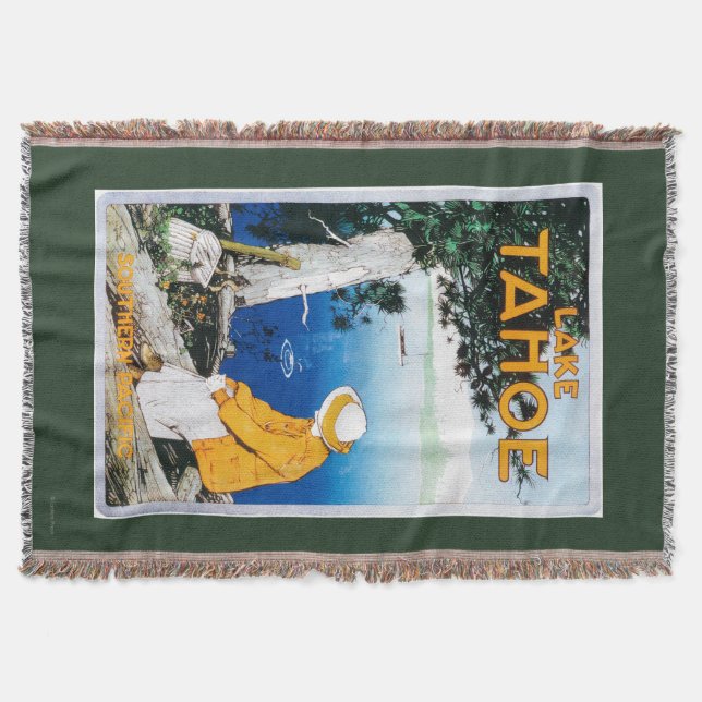 Lake Tahoe befordrings- PosterLake Tahoe, CA Filt (Framsidan)