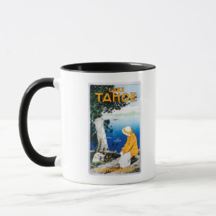 Lake Tahoe befordrings- PosterLake Tahoe, CA Mugg