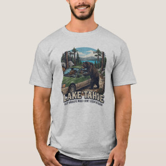 Lake Tahoe Björn bryter sig in i bilar T Shirt