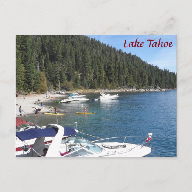 Lake Tahoe, CA Vykort (Framsida)