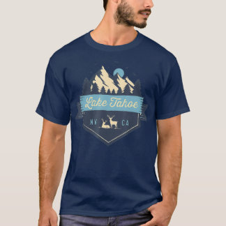 Lake Tahoe California Nevada Souvenir Cool T Shirt