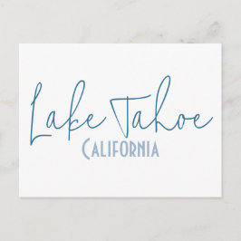 Lake Tahoe, California Resminner Vykort
