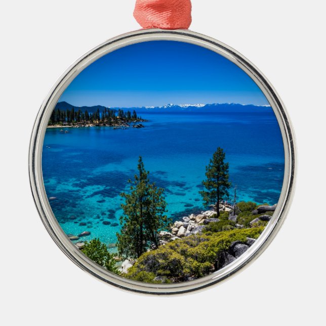 Lake Tahoe Julgransprydnad Metall (Framsidan)