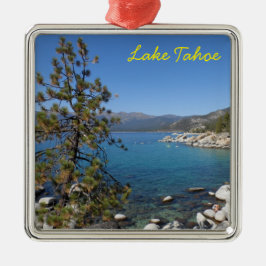 Lake Tahoe Julgransprydnad Metall
