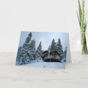 Lake Tahoe kabin Helgkort