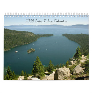 Lake Tahoe kalender 2008