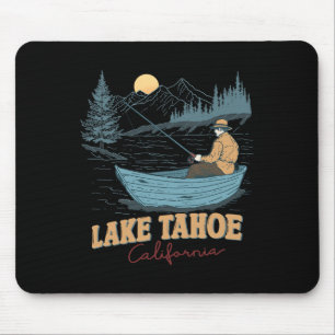 Lake Tahoe Kalifornien Roligt Sommar Fiske Camping Musmatta
