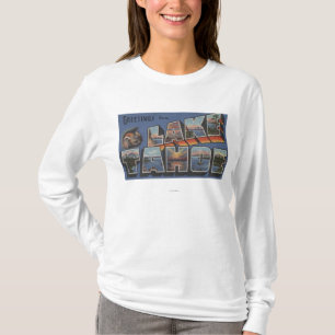 Lake Tahoe Kalifornien - stora brevplatser Tee