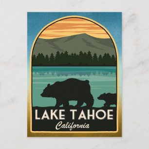 Lake Tahoe Kalifornien Vykort