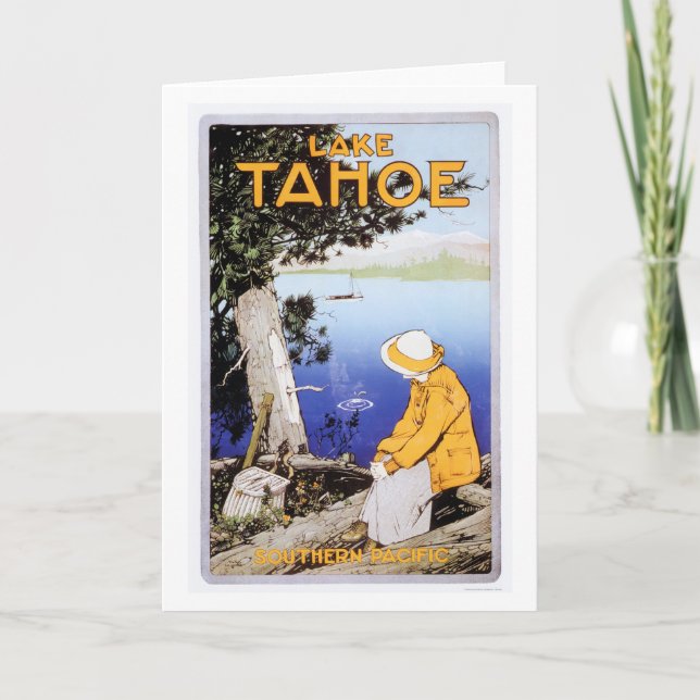 Lake Tahoe Kort (Framsida)