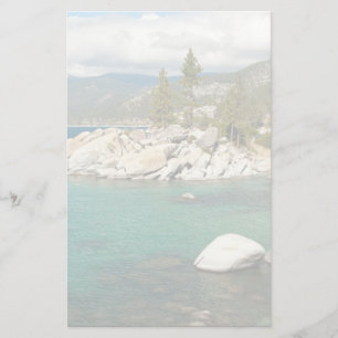 Lake Tahoe landskap Brevpapper