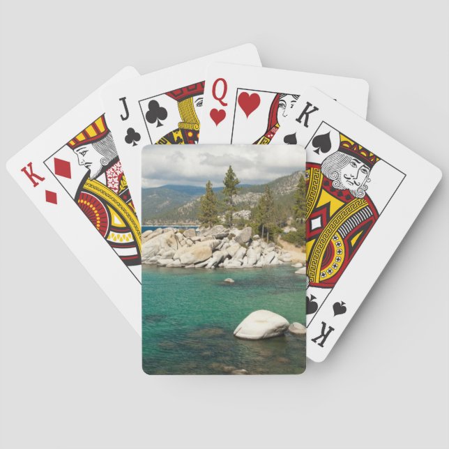 Lake Tahoe landskap Casinokort (Baksidan)