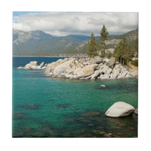 Lake Tahoe landskap Kakelplatta