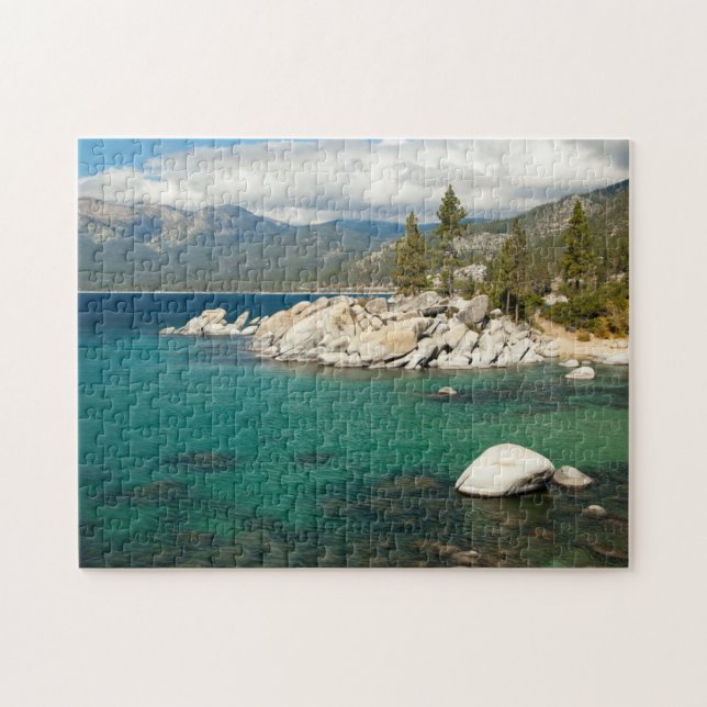 Lake Tahoe landskap Pussel (Horisontell)