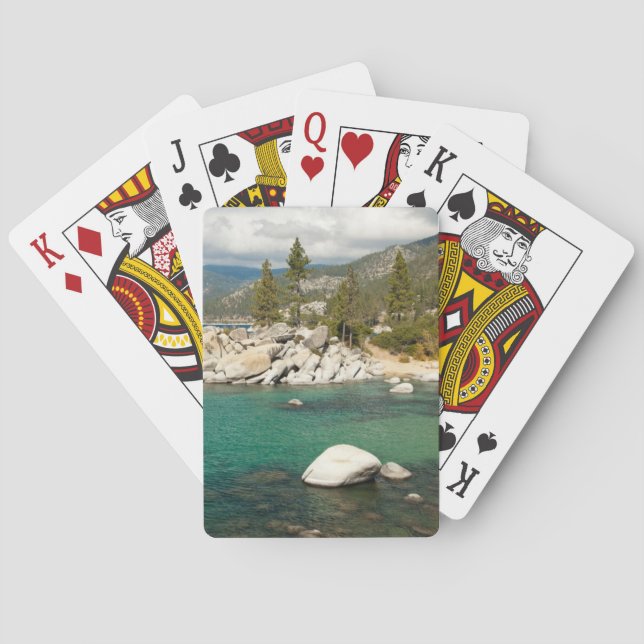 Lake Tahoe landskap Spelkort (Baksidan)