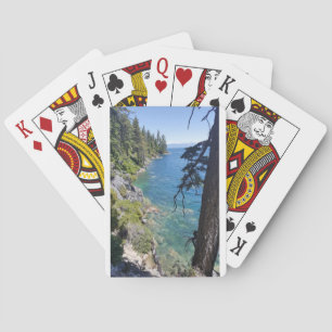 Lake Tahoe som leker kort Casinokort