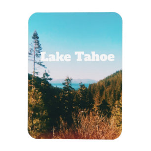 Lake Tahoe Souvenir, Kalifornien Naturtryck Magnet