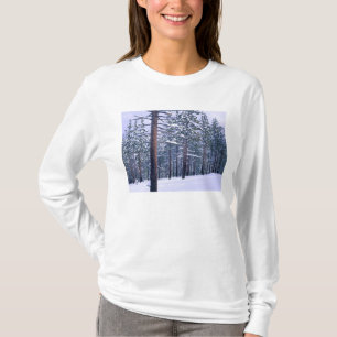 LAKE TAHOE STATE PARK, NEVADA. USA. Färsk snö T-shirt