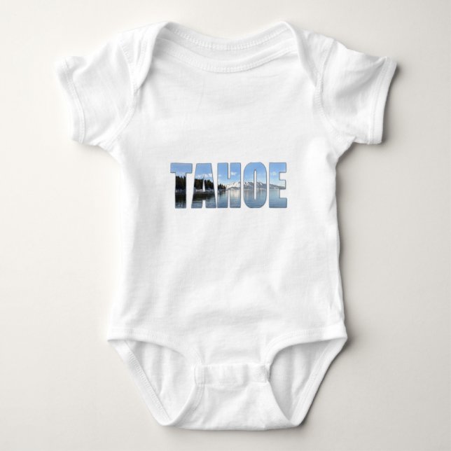 Lake Tahoe text T-shirt (Framsida)
