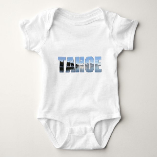 Lake Tahoe text Tee (Framsida)