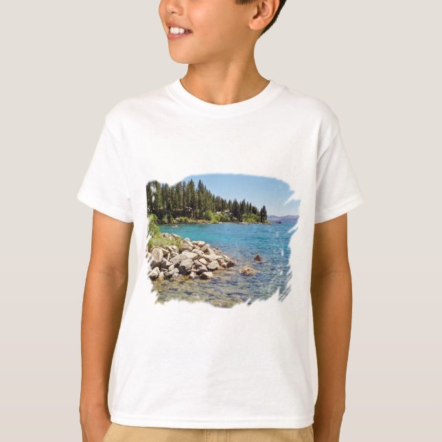 Lake Tahoe Tshirtdesign T Shirt (Framsida)