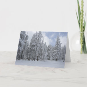 Lake Tahoe vinter Helgkort
