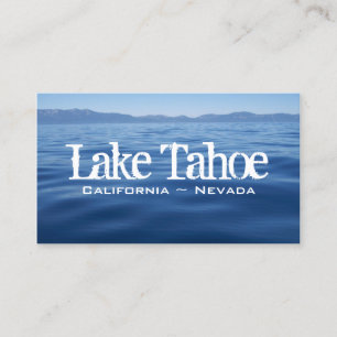 Lake Tahoe Visitkort