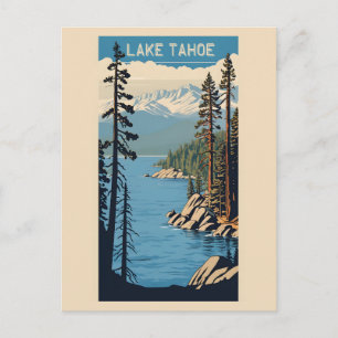 Lake Tahoe Vykort