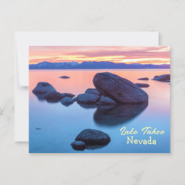 Lake Tahoe Vykort