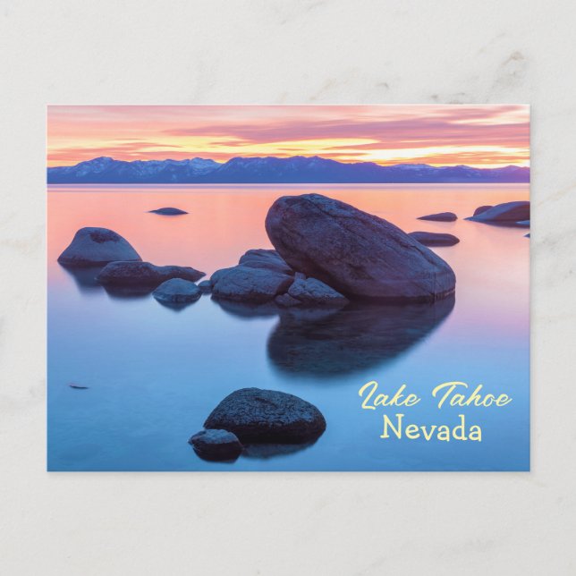 Lake Tahoe Vykort (Framsida)