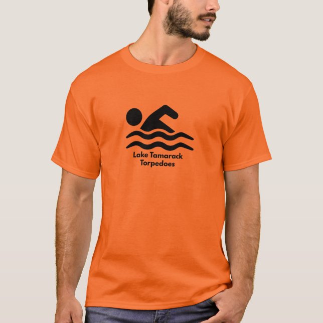 Lake Tamarack Swim Team t-shirt (Framsida)