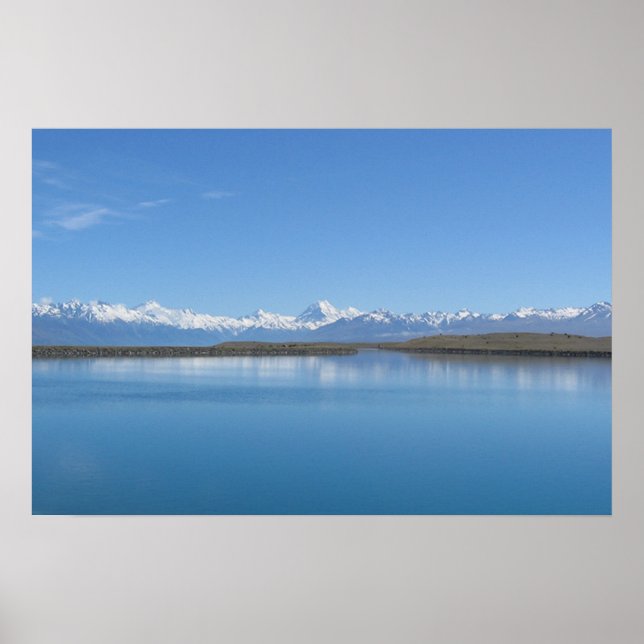 Lake Tekapo, Nya Zeeland Poster (Framsidan)