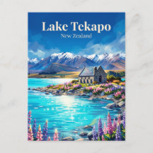 Lake Tekapo Nya Zeeland