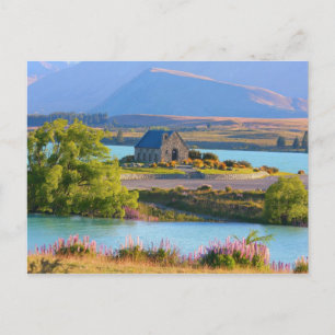 Lake Tekapo, Nya Zeeland Vykort