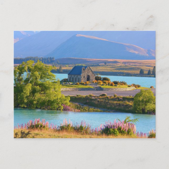 Lake Tekapo, Nya Zeeland Vykort (Framsida)