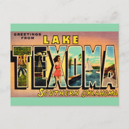 Lake Texoma Oklahoma vykort