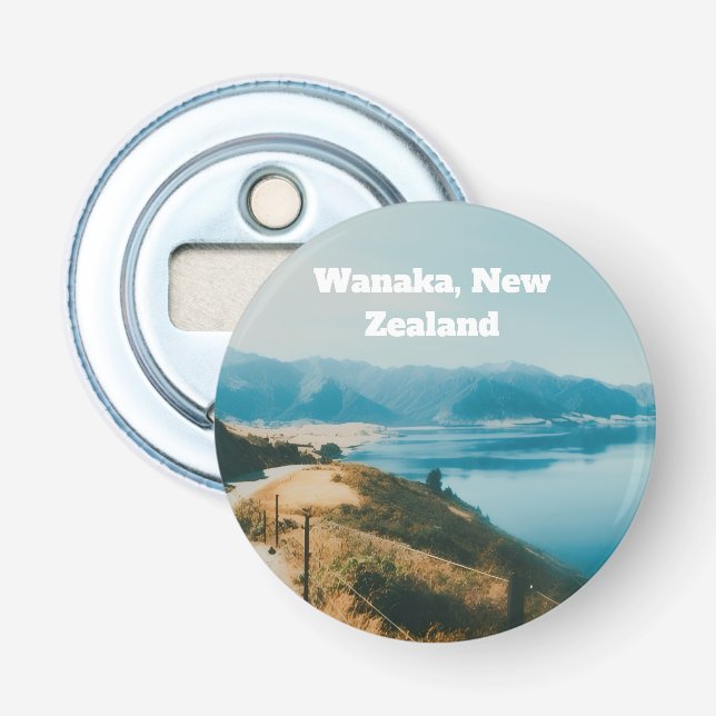 Lake Wanaka, Sydön, Nya Zeeland Flasköppnare (Framsidan)