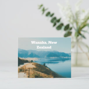 Lake Wanaka, Sydön, Nya Zeeland Helg Vykort